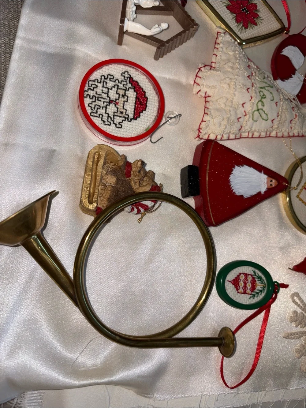 ✨VINTAGE BUNDLE✨ of Primarily Homemade Christmas Ornaments!😍🎄✨